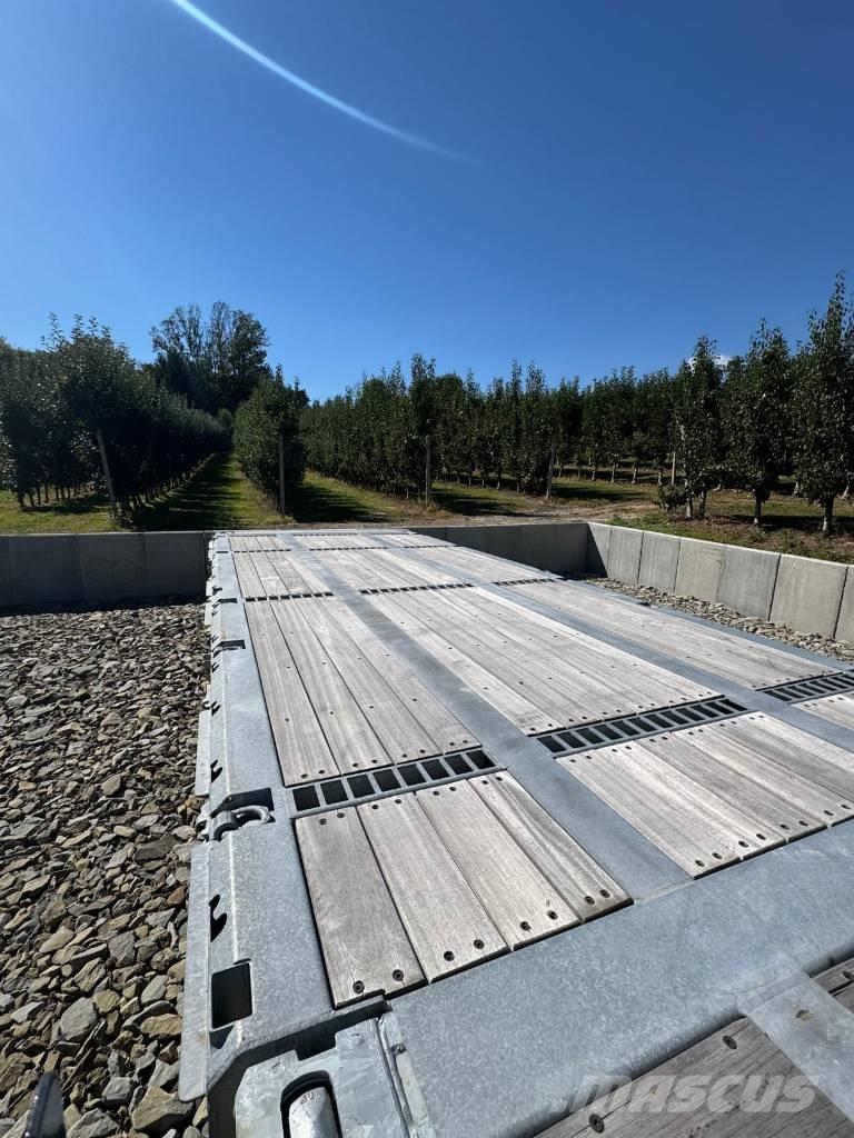 Es-ge 2-a-21-ha Växelflak-/Containersläp
