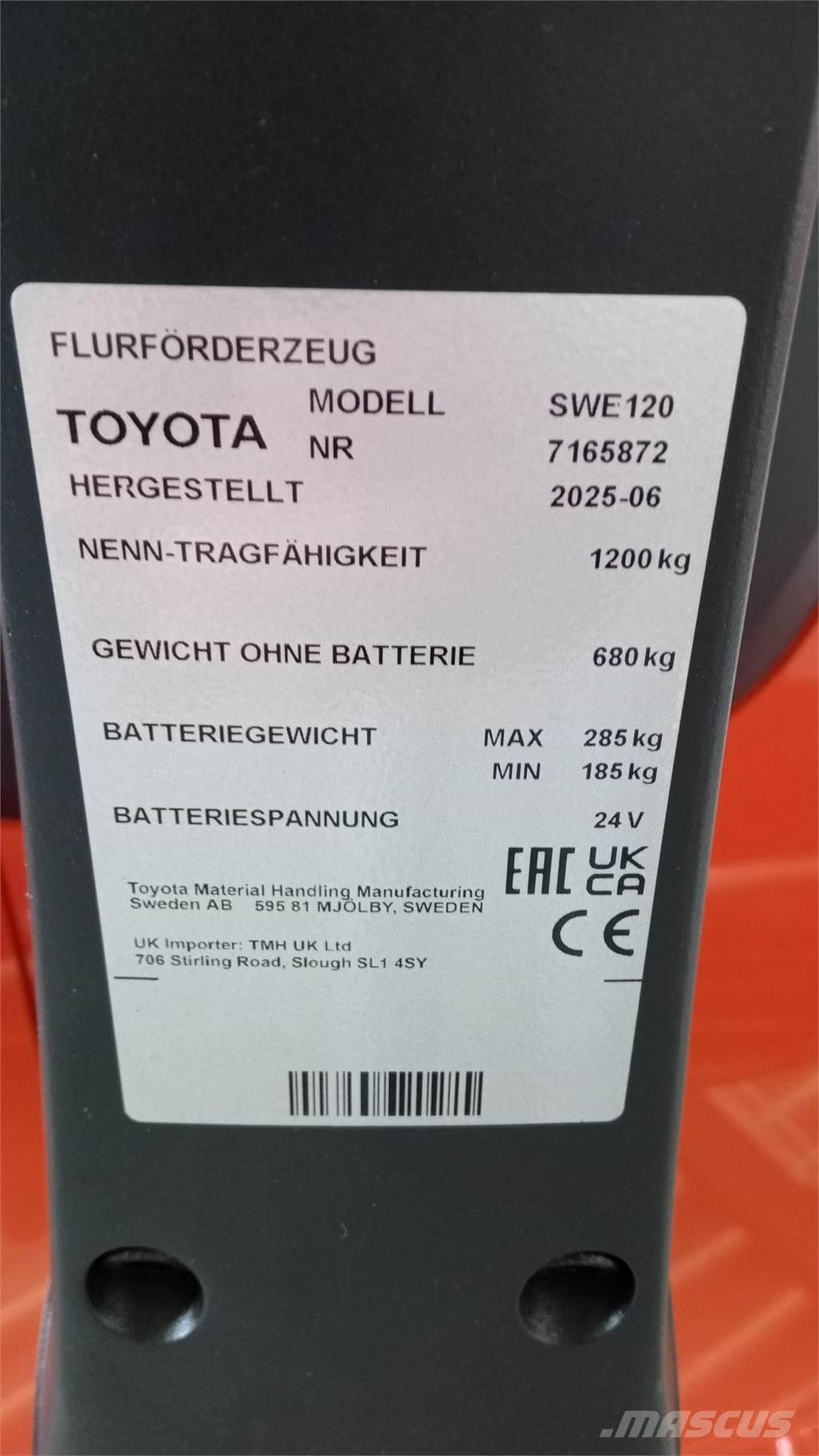 Toyota SWE120 Staplare-led