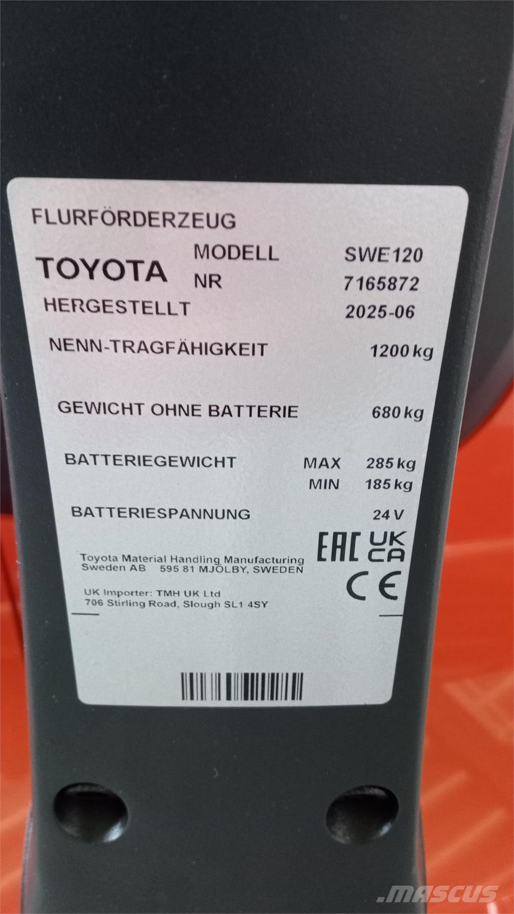 Toyota SWE120 Staplare