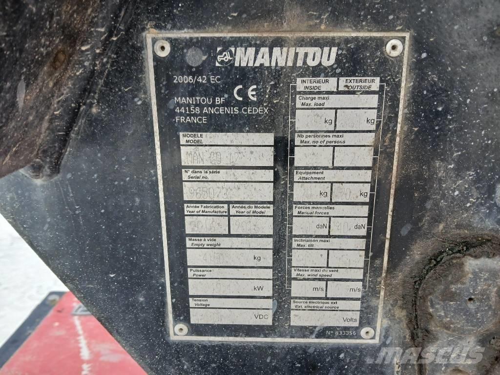 Manitou ManGo 12 Bomliftar