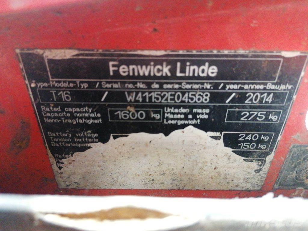 Linde T16 Låglyftare utan plattform