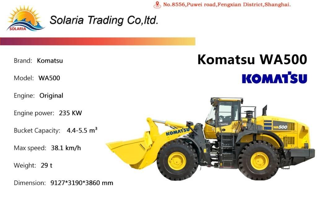 Komatsu WA 500 Hjullastare
