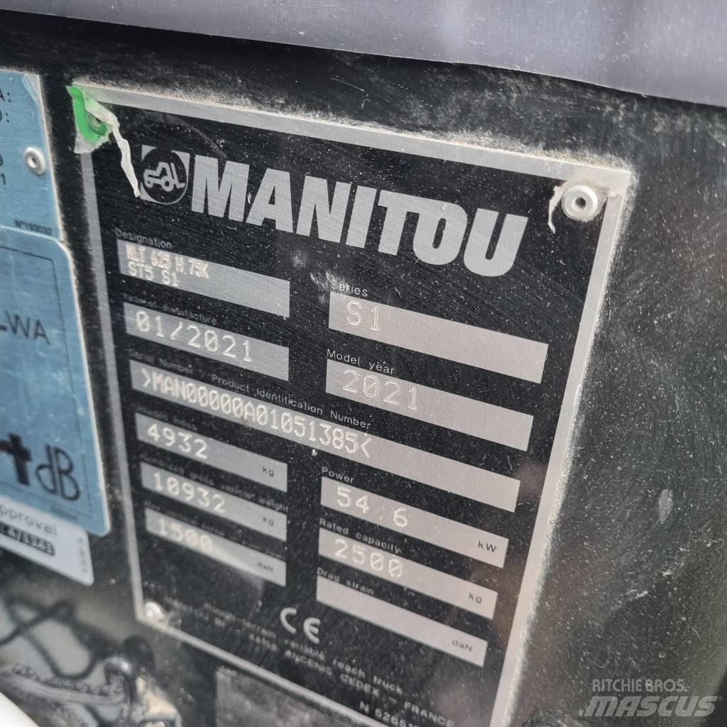 Manitou MLT 625-75 H Teleskoplastare