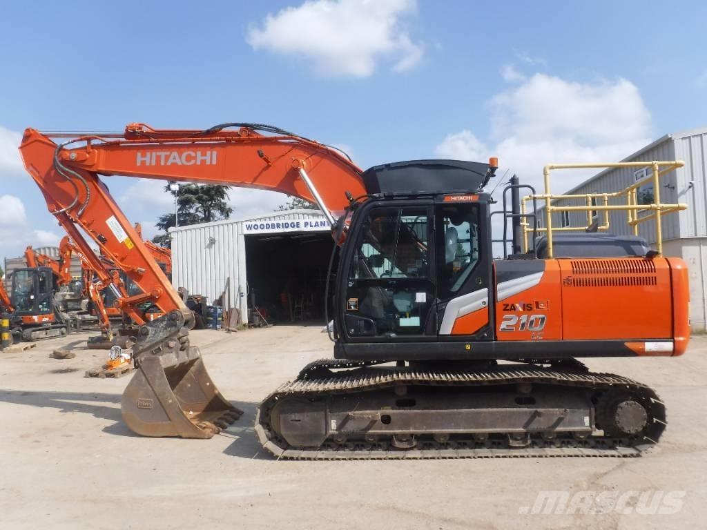 Hitachi ZX 210 LC-7 Bandgrävare
