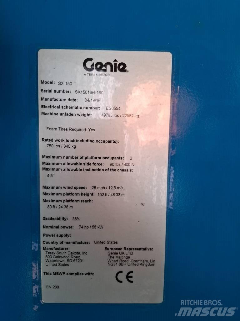 Genie SX 150 Teleskop bomliftar