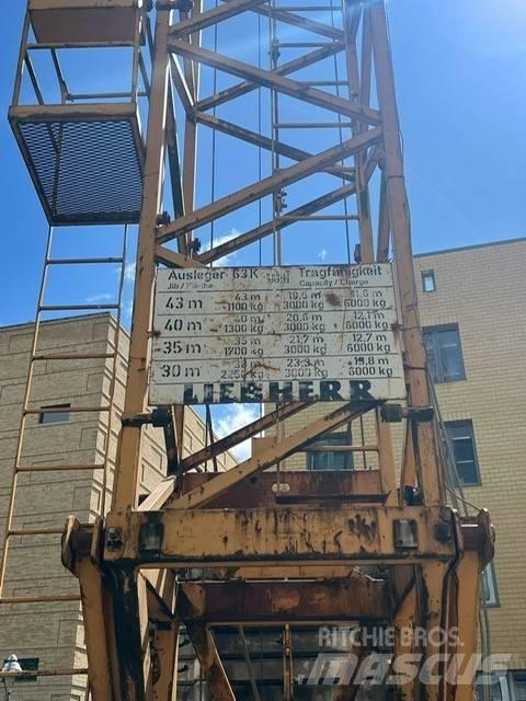 Liebherr 63 K Byggkranar