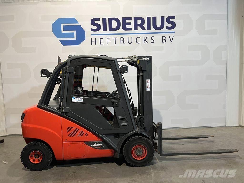 Linde H35D-02 Dieselmotviktstruckar