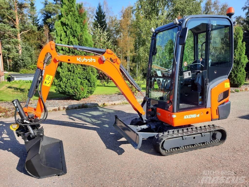 Kubota KX016-4 Minigrävare < 7t