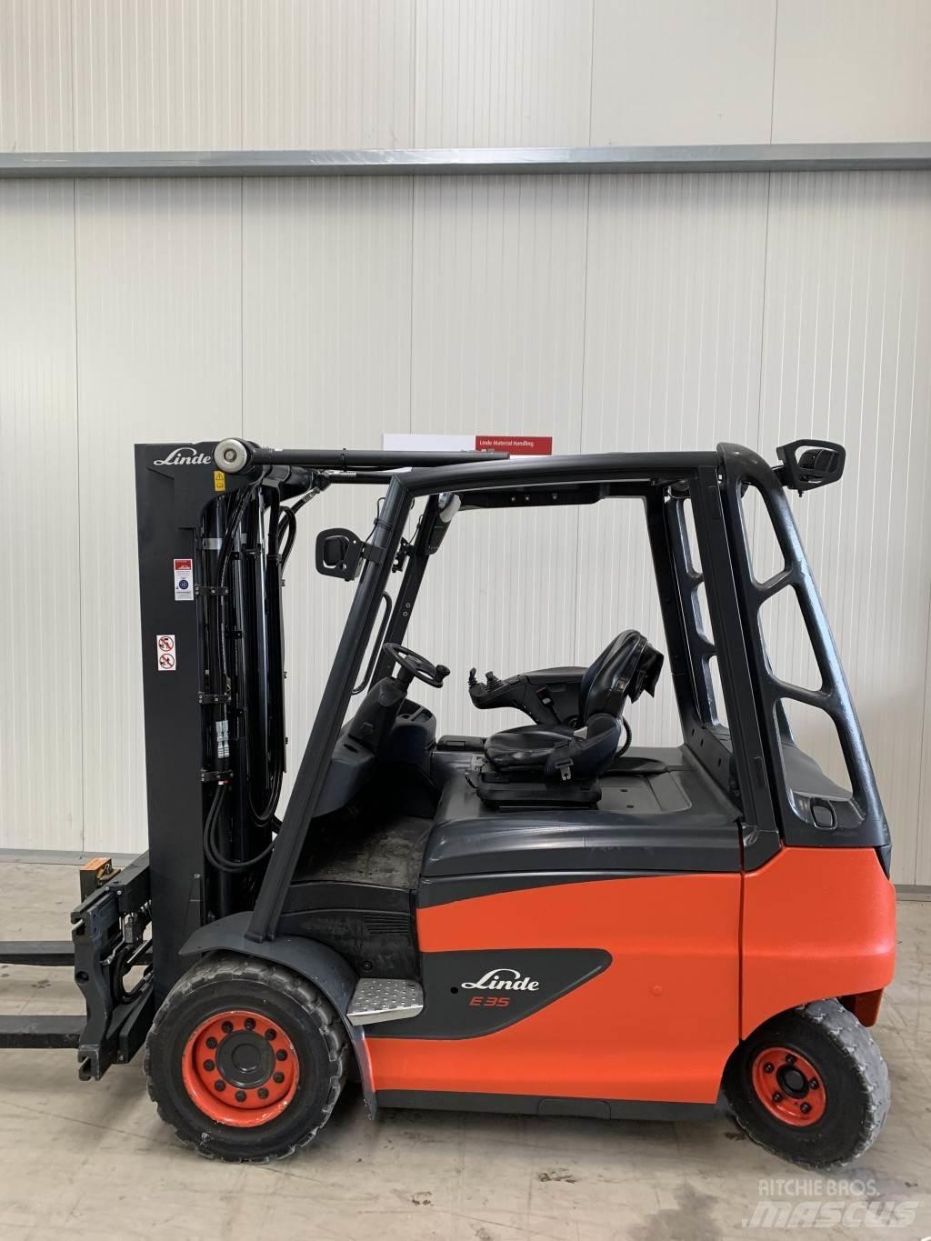 Linde E35/600H Elmotviktstruckar