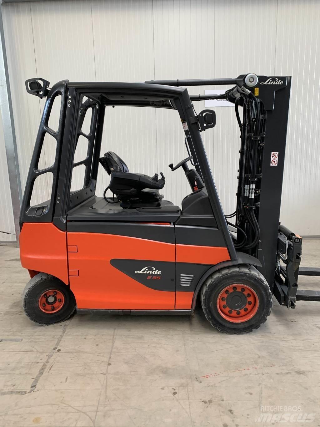 Linde E35/600H Elmotviktstruckar