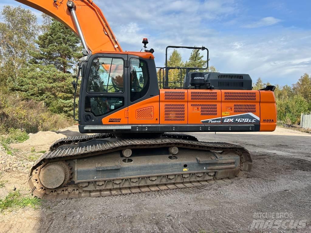 Doosan DX 420 LC-7 Bandgrävare