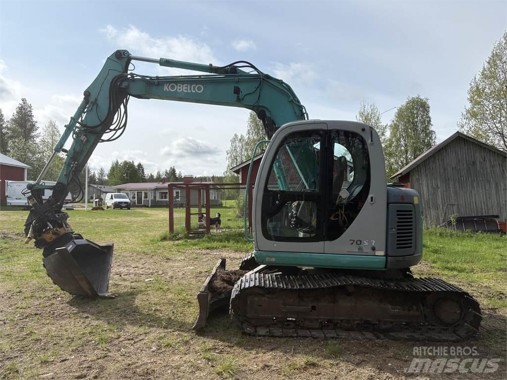 Kobelco SK70SR Midigrävmaskiner 7t - 12t