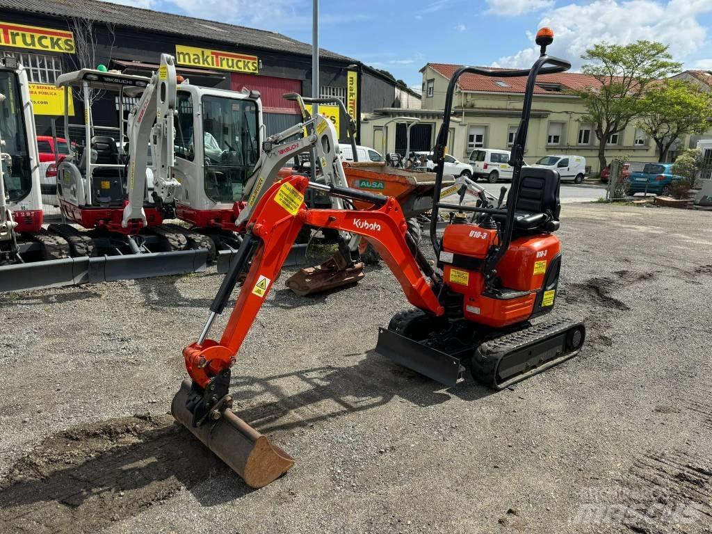 Kubota U 10-3 Minigrävare < 7t