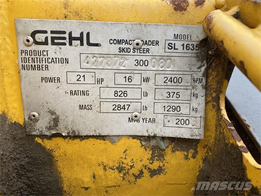 Gehl SL1650 Minilastare