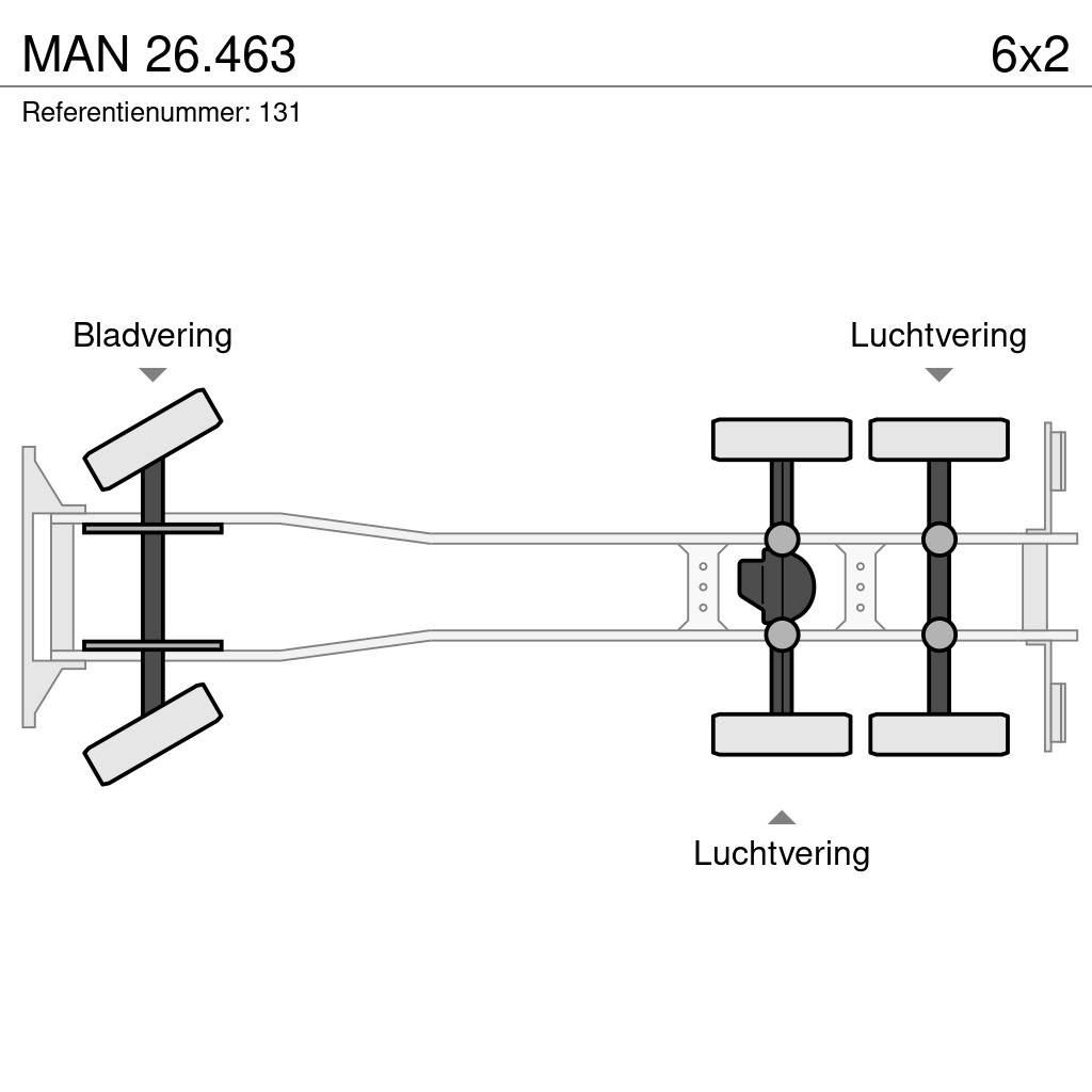 MAN 26.463 Flakbilar