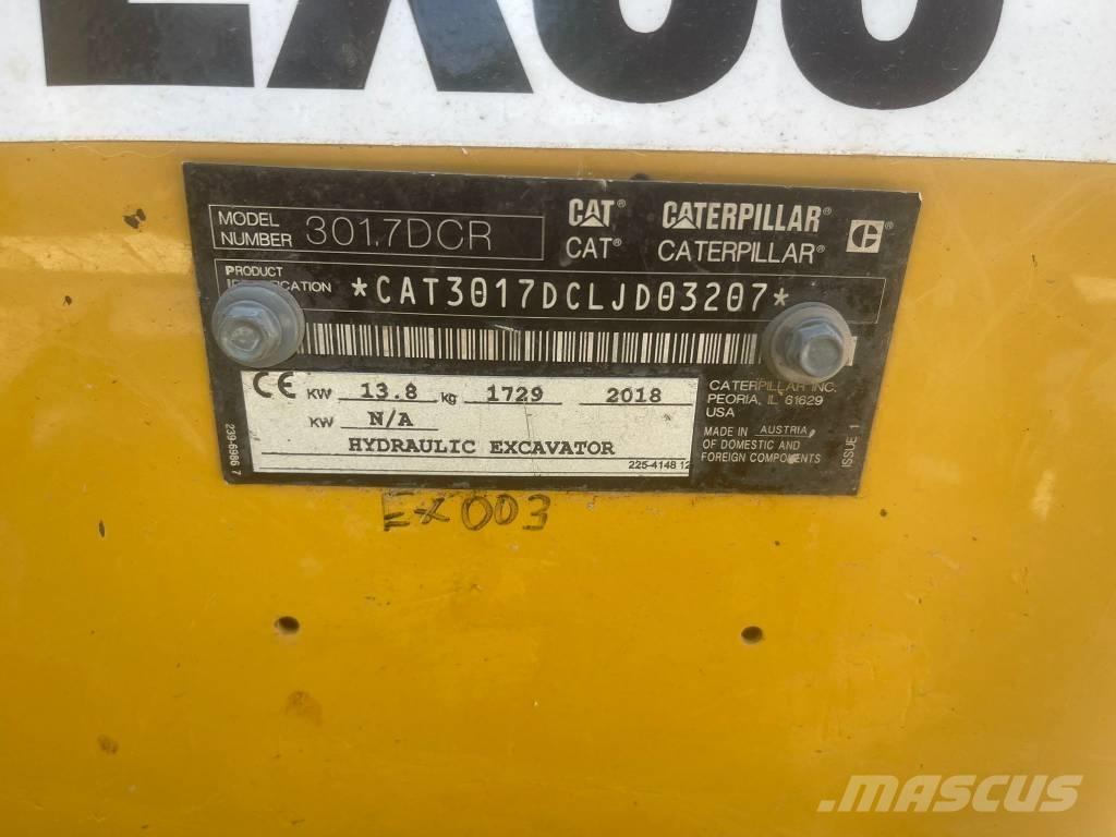 CAT 301.7 CR Minigrävare < 7t