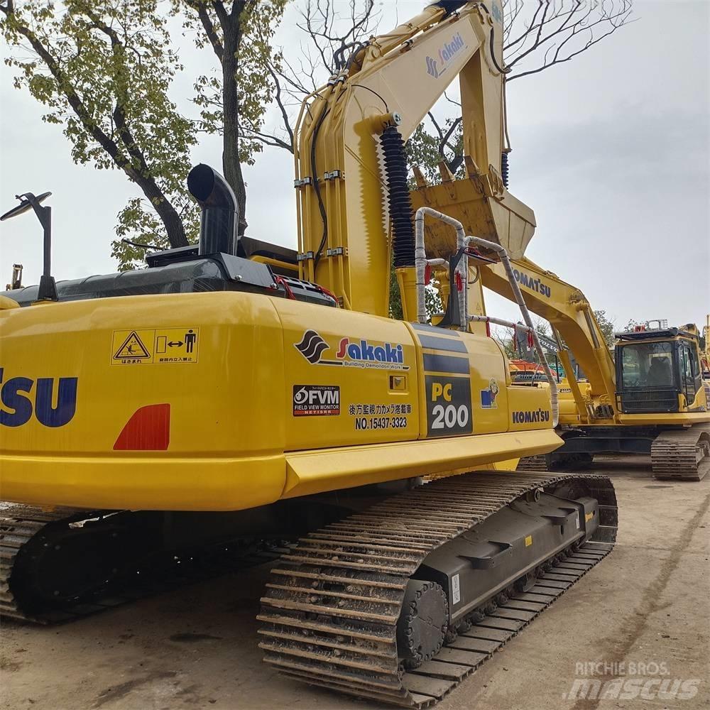 Komatsu PC 200 Bandgrävare