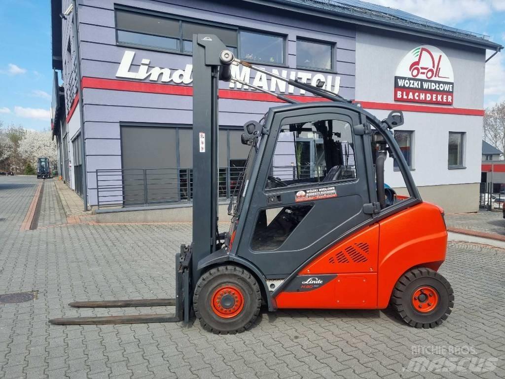 Linde H30T-02 Gasolmotviktstruckar