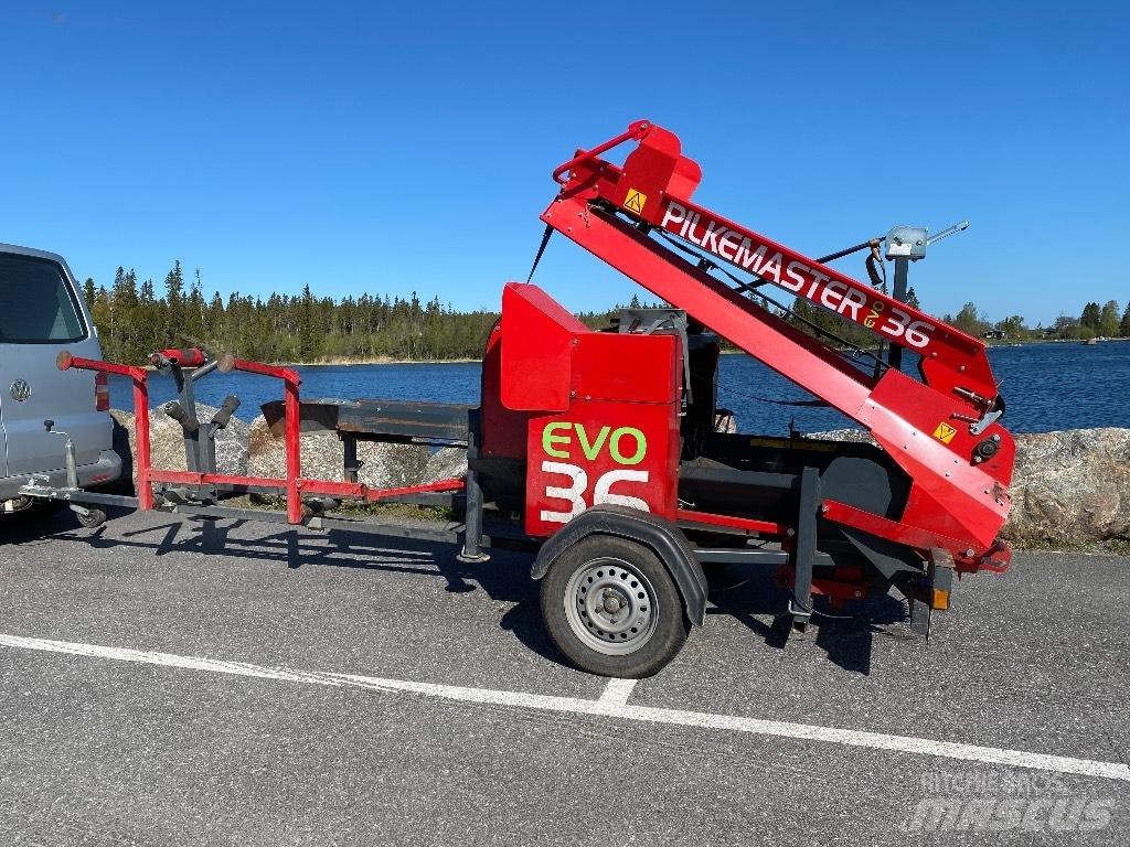 Pilkemaster Evo 36 Vedklyvar och vedkapar