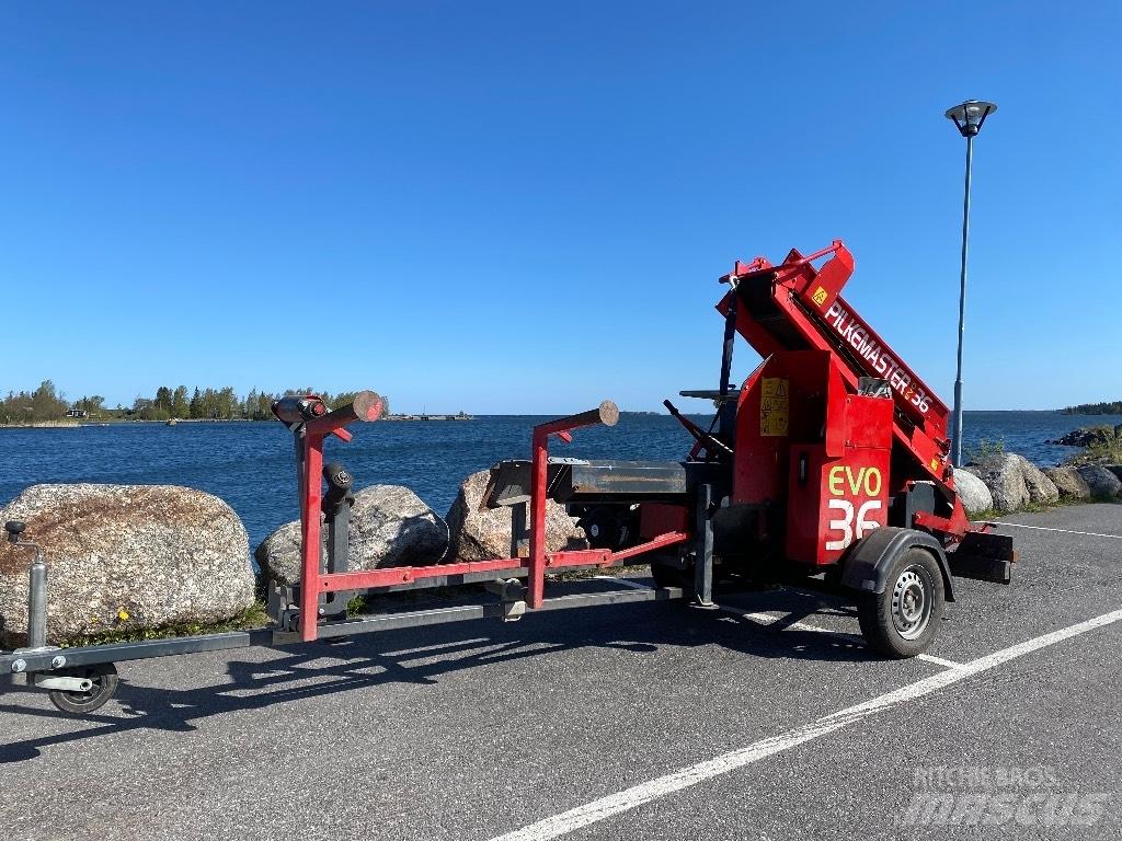 Pilkemaster Evo 36 Vedklyvar och vedkapar