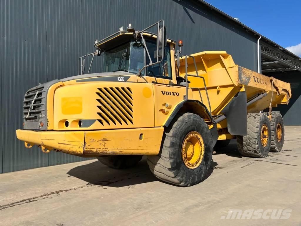 Volvo A30E Midjestyrd dumper