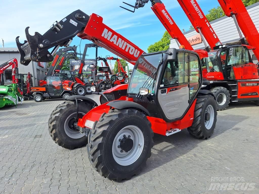 Manitou MT 733 Teleskoplastare