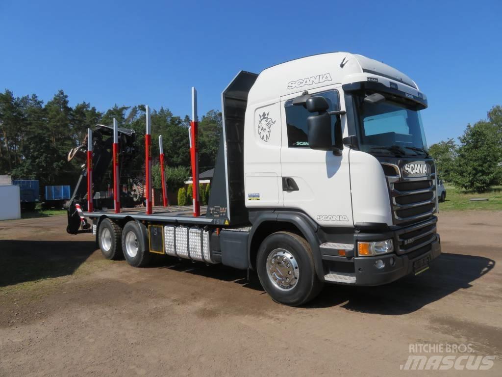 Scania G 450 Timmerbilar