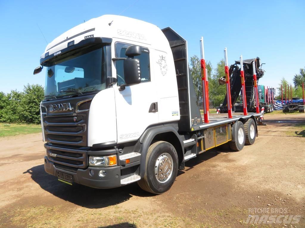 Scania G 450 Timmerbilar