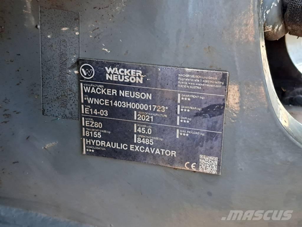 Wacker Neuson EZ 80 Bandgrävare