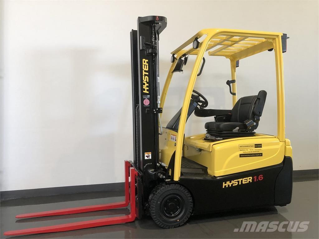 Hyster J1.6XNT (MWB) Elmotviktstruckar