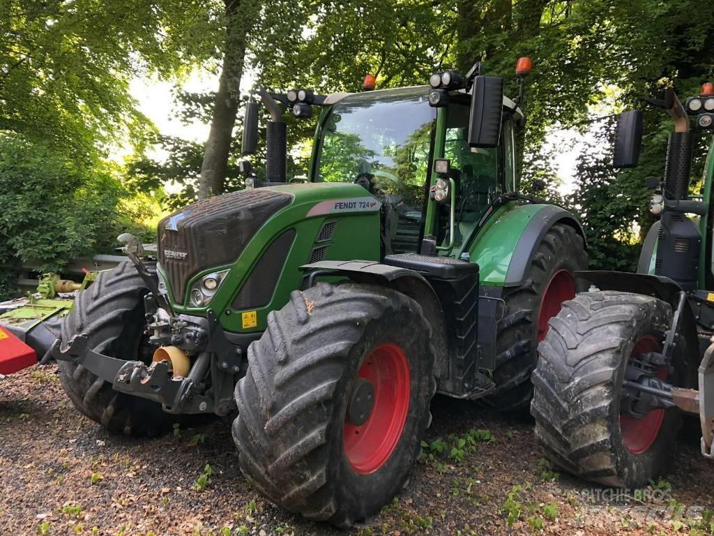 Fendt 724 Profi Plus Traktorer