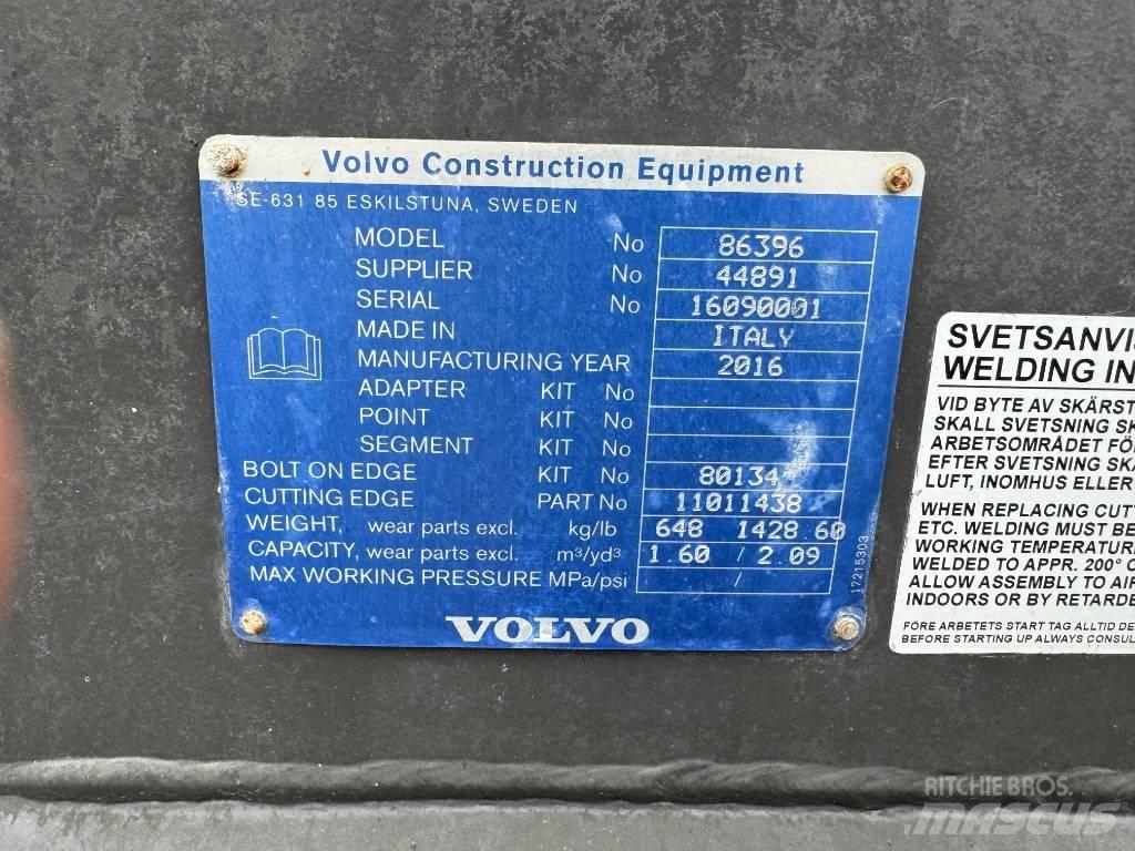 Volvo 1.6m Bucket Skopor