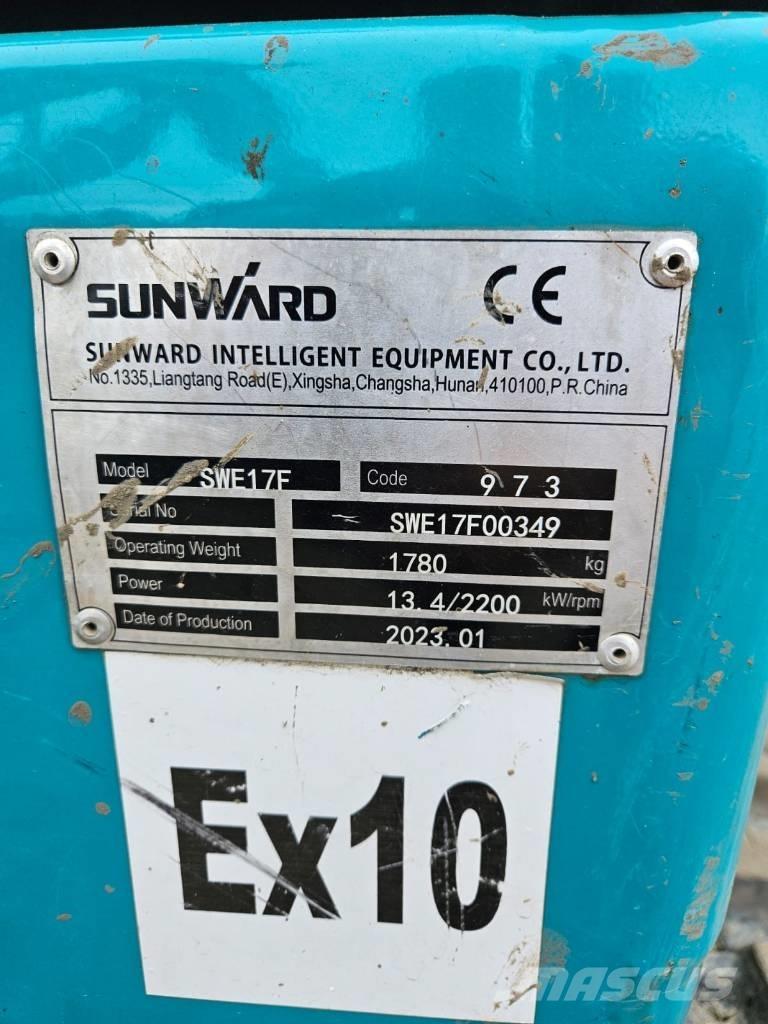 Sunward SWE 17 F Minigrävare < 7t