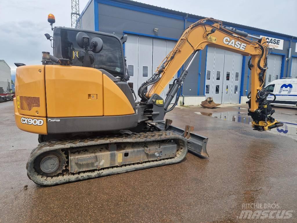 CASE CX 90 D Midigrävmaskiner 7t - 12t