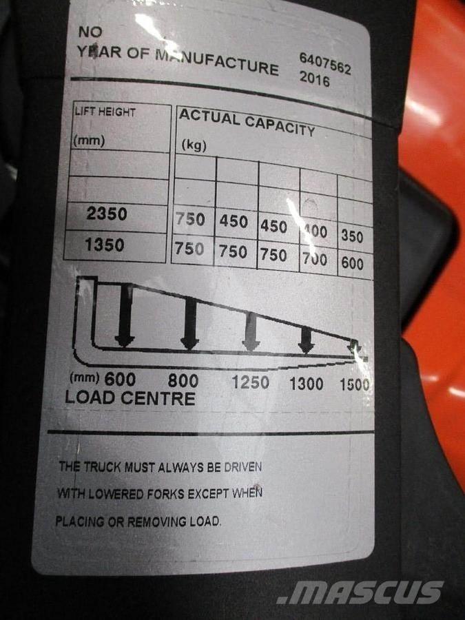 BT SPE120 XR Låglyftare med plattform