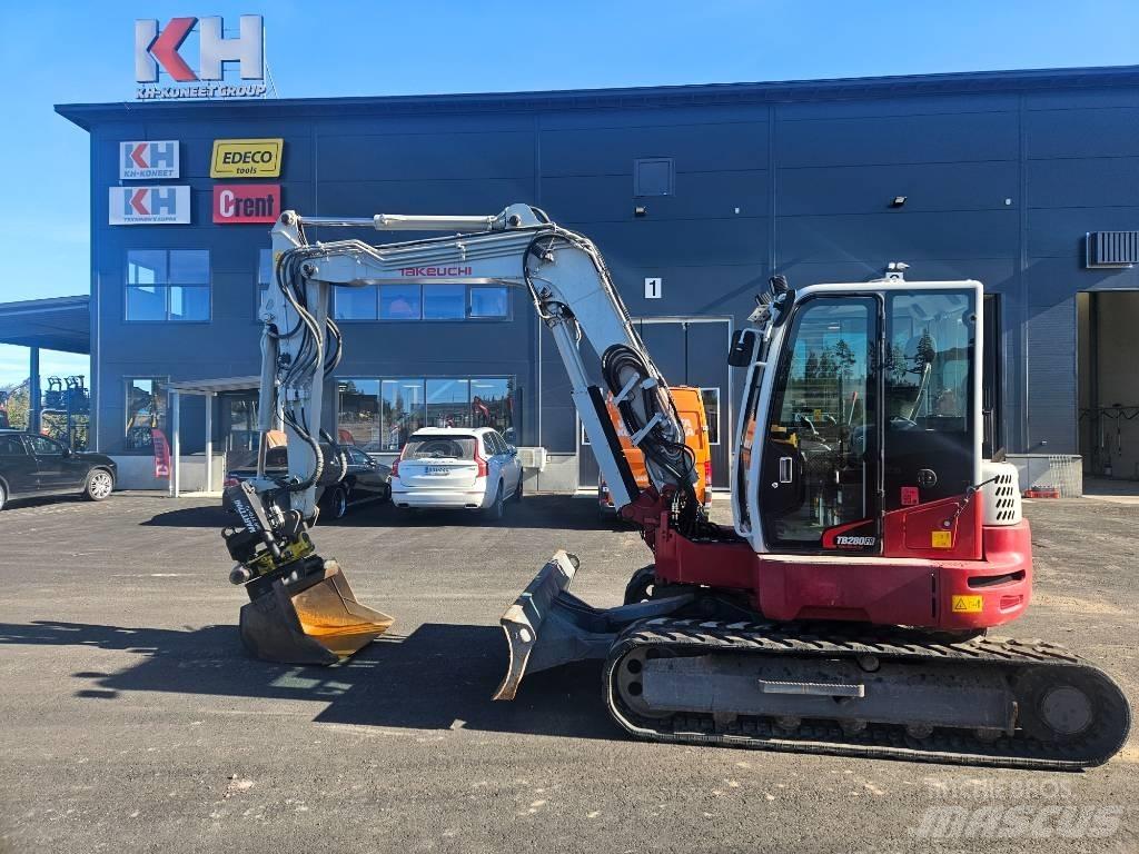 Takeuchi TB 280 FR Midigrävmaskiner 7t - 12t