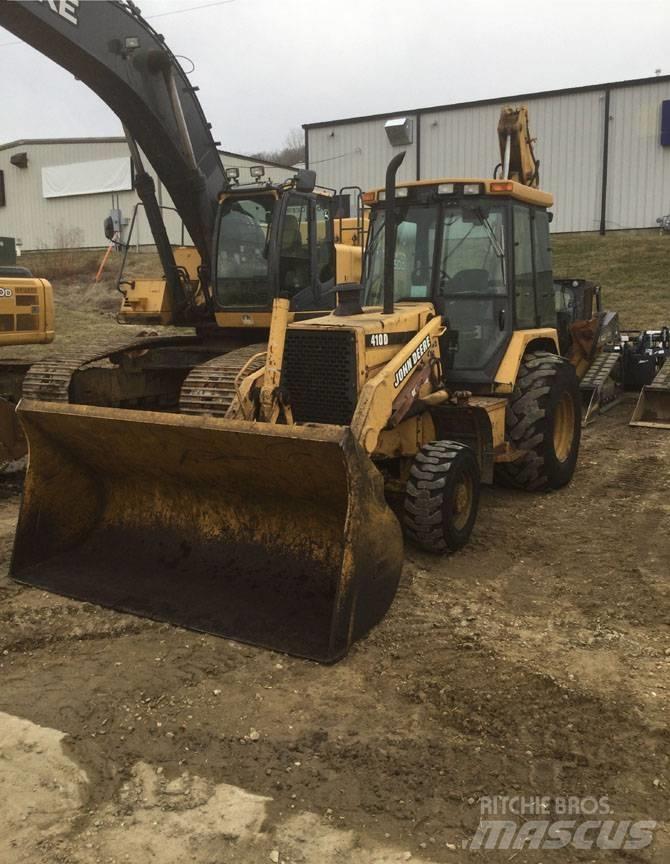 John Deere 410 D Grävlastare