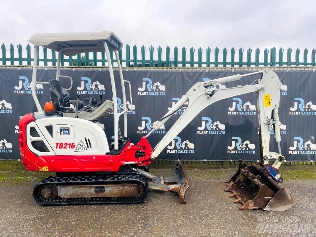 Takeuchi TB 216 Minigrävare < 7t