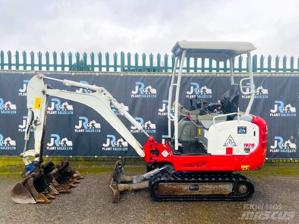 Takeuchi TB 216 Minigrävare < 7t