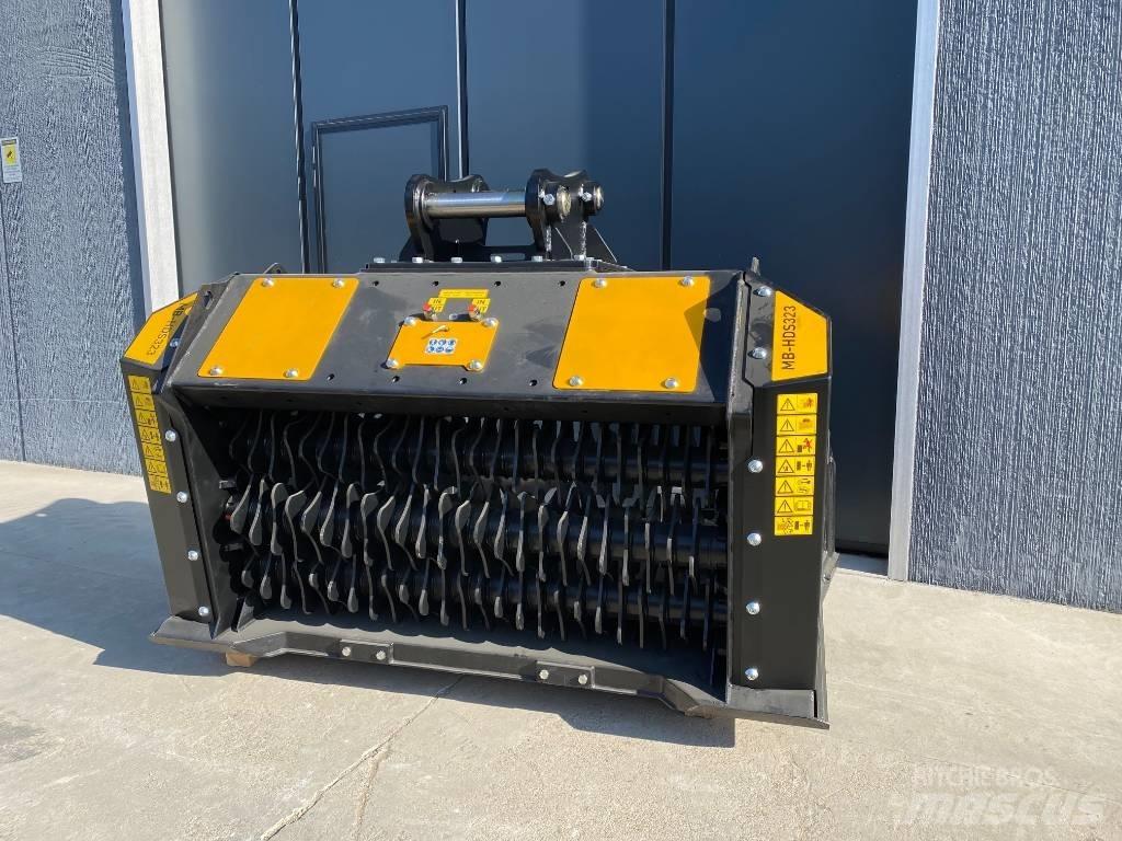 MB Crusher HDS323 Siktskopor