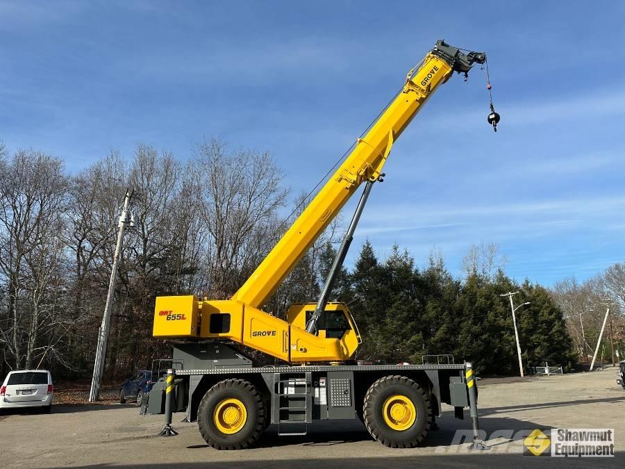 Grove RT 655 Terrängkranar (Grov terräng)