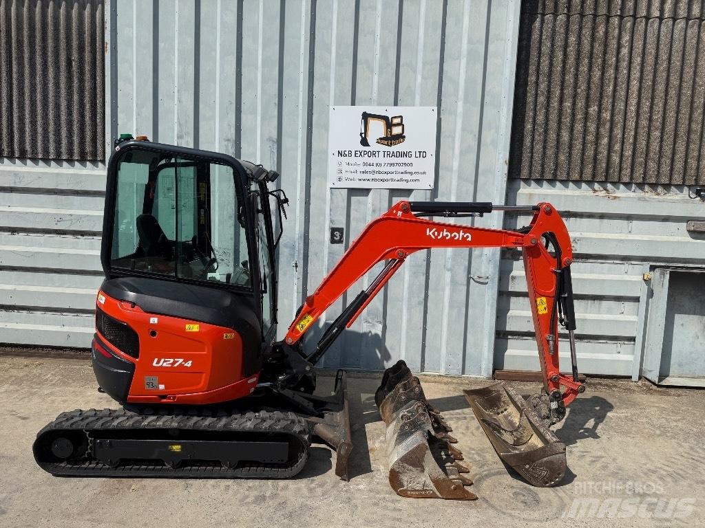 Kubota U 27 Minigrävare < 7t