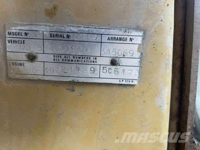 CAT D5B 44x890 Bandschaktare