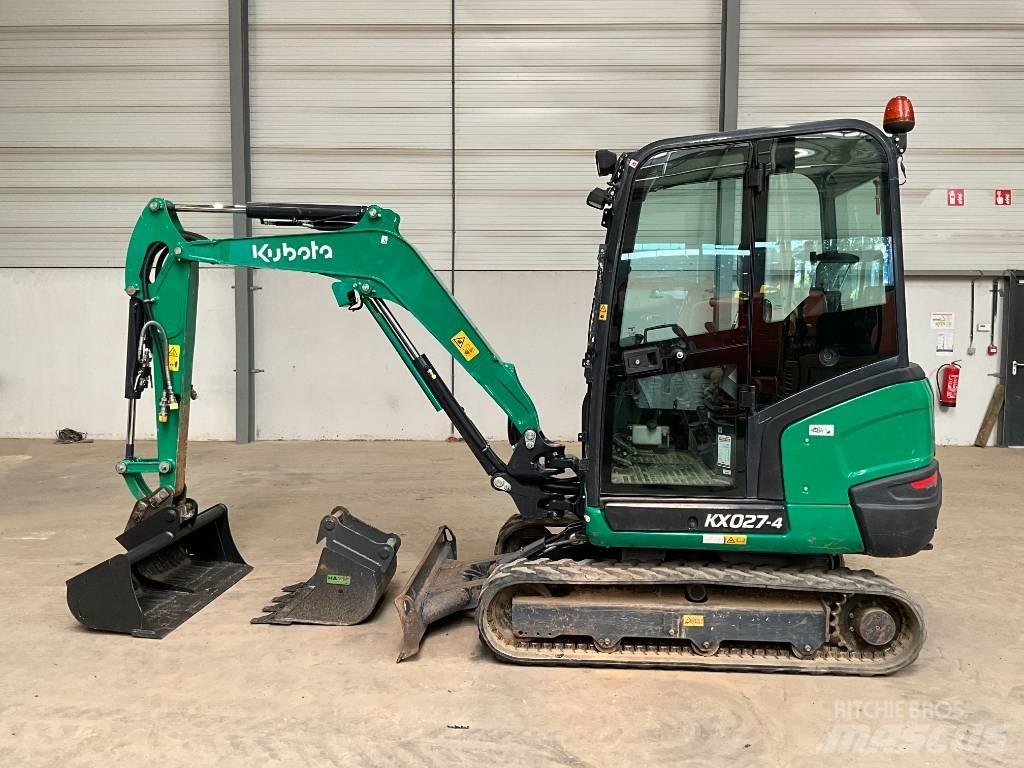 Kubota KX 027-4 Minigrävare < 7t