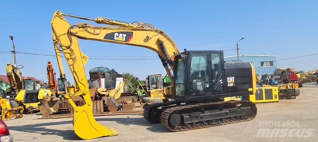 CAT 318FL Bandgrävare