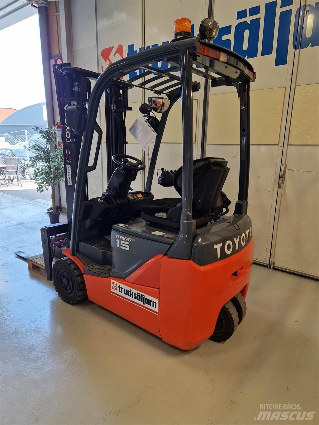 Toyota 8FBE15T Elmotviktstruckar