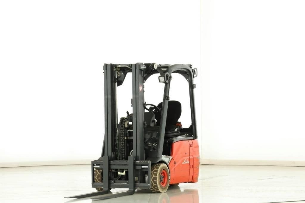 Linde E-16-C-01 Elmotviktstruckar