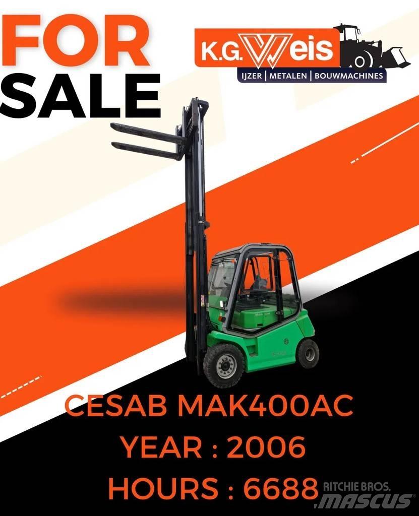 Cesab Mak400AC Elmotviktstruckar