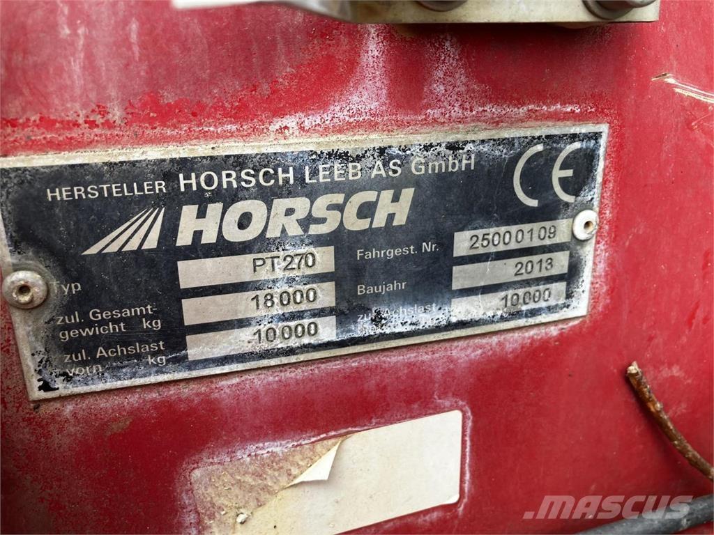 Horsch PT 270 Dragna sprutor