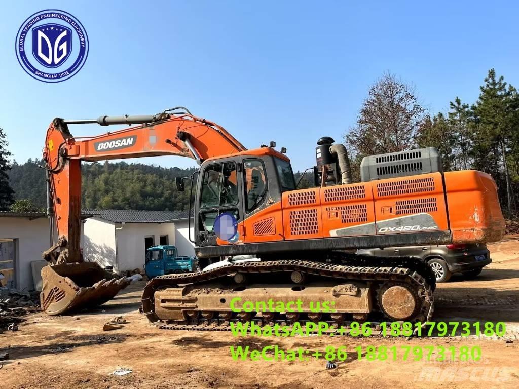 Doosan DX 420 LC Bandgrävare